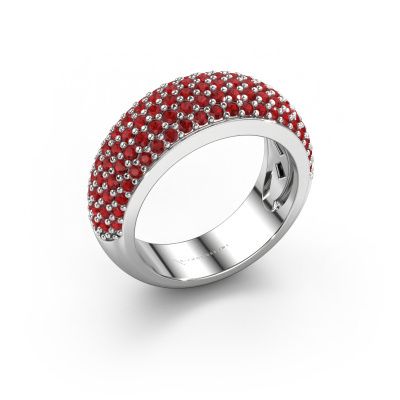 Ring Cristy 950 platinum ruby 1.2 mm