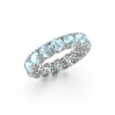 Ring Estee 4.2 585 white gold aquamarine 4.2 mm
