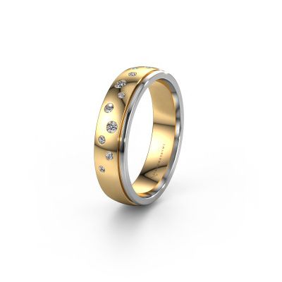 Ehering WH0517L25AP 585 Gold Lab-grown Diamant ±5x1.7 mm