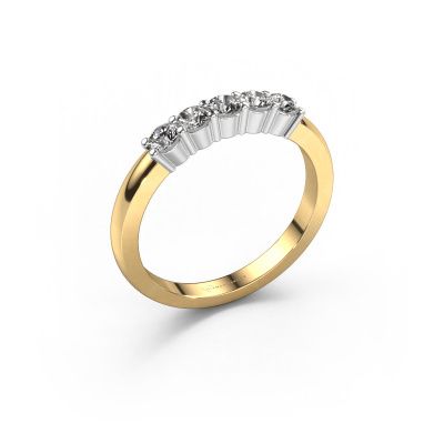 Ring Yasmin 5 585 Gold Diamant 0.15 crt