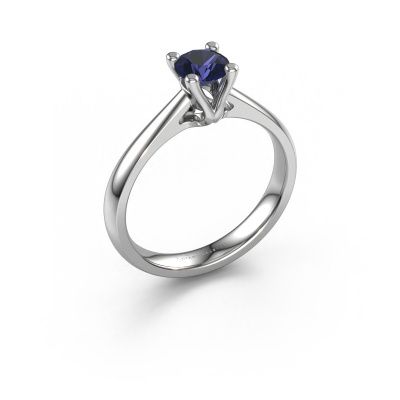 Engagement ring Janna 1 585 white gold sapphire 5 mm