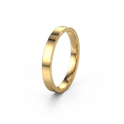 Wedding ring WH0100M13XP 585 gold ±3x1.5 mm