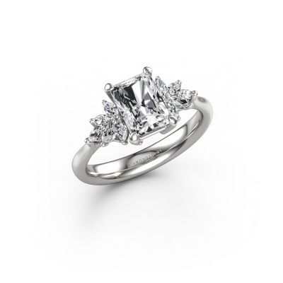 Verlobungsring Fiona RAD 950 Platin Lab-grown Diamant 1.75 crt