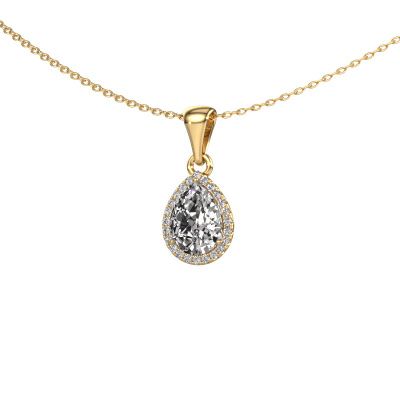 Pendant Seline per 585 gold diamond 1.00 crt