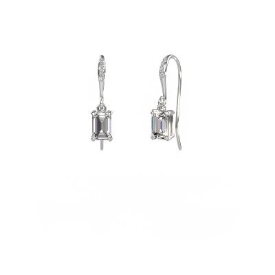 Pendants d'oreilles Laurie RAD 2 950 platine diamant 3.03 crt