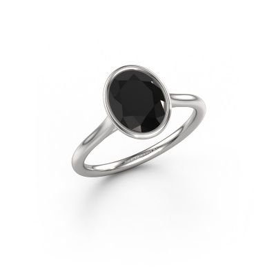 Verlobungsring Lavon OVL 950 Platin Schwarz Diamant 2.16 crt