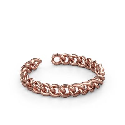 Panzer Armband ±10 mm 585 Roségold