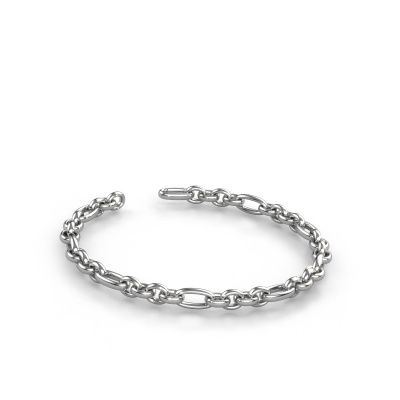 Link bracelet Valentine 6.5mm 585 white gold
