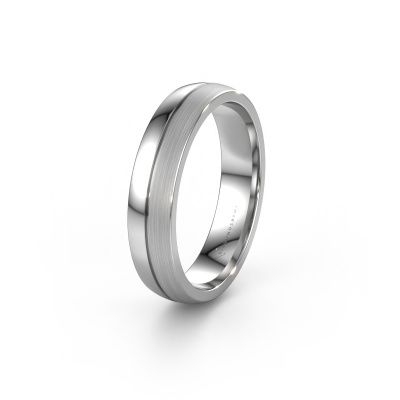 Wedding ring WH0200M25BPM 950 platinum ±0.20x0.08 in