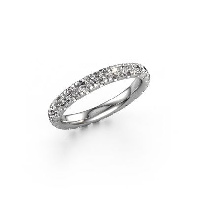 Aanschuifring Jackie 2.7 585 witgoud lab-grown diamant 1.76 crt