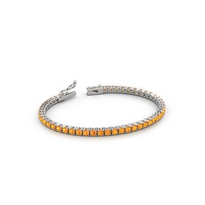 Tennisarmband Shirley 3.0 585 Weißgold