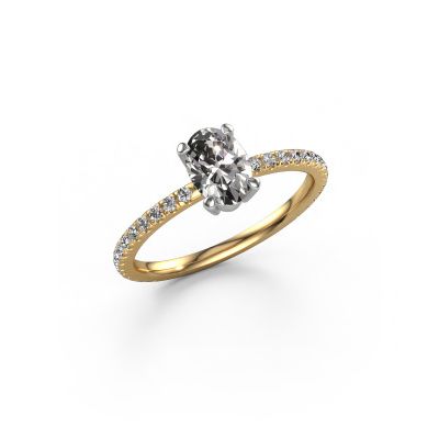 Engagement ring Lynelle 2 585 gold lab-grown diamond 0.70 crt