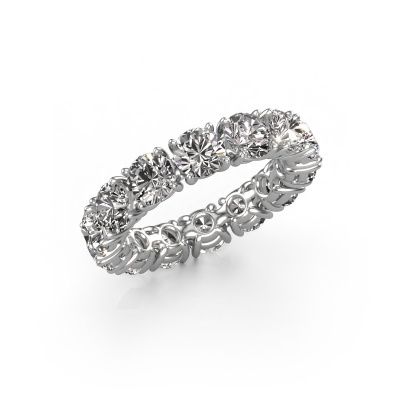 Ring Vivienne 4.7 585 white gold lab-grown diamond 5.60 crt