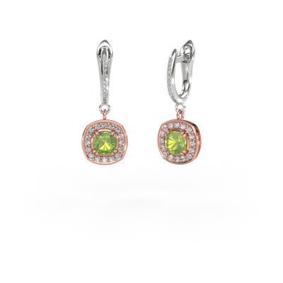 Ohrhänger Marlotte 2 585 Roségold Peridot 5 mm
