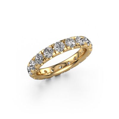 Stackable ring Jackie 3.4 585 gold lab grown diamond 2.700 crt