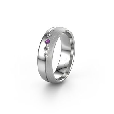 Ehering WH0925L36APM 950 Platin Amethyst ±6x1.7 mm