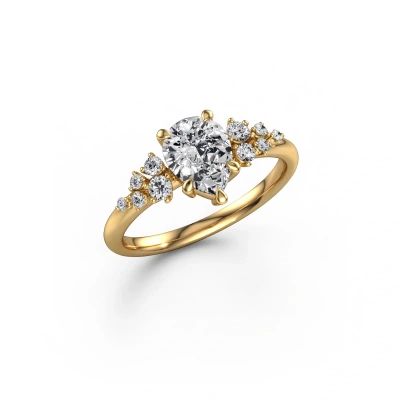 Engagement ring Royce PER 585 gold lab-grown diamond 1.203 crt