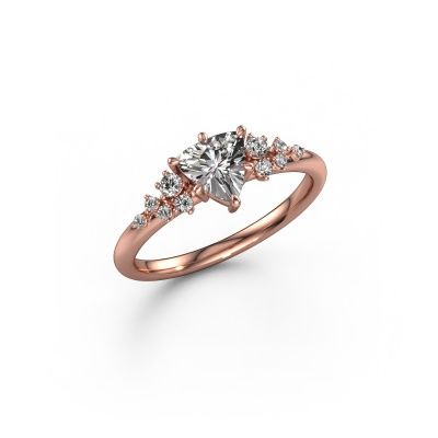 Ring Royce TRI 585 rose gold diamond 0.683 crt