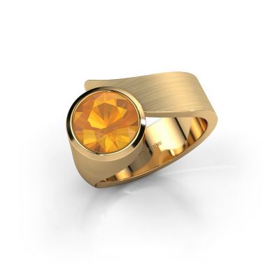 Ring Nakia 585 Gold Citrin 8 mm