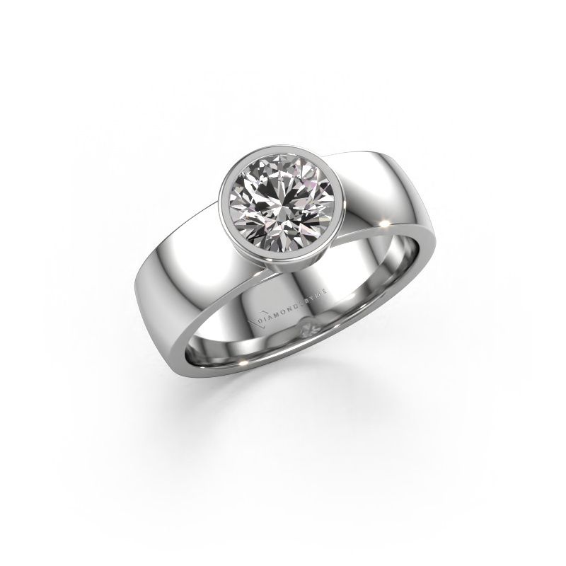 Ring Ise 1 950 platinum diamond 1.00 crt