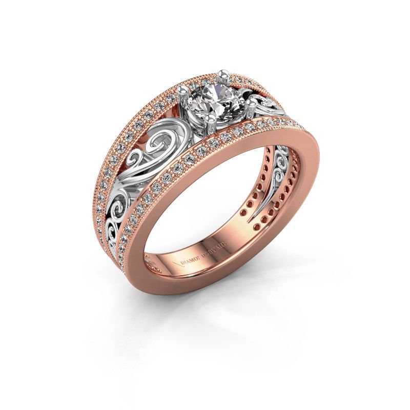 Image of Ring Julliana<br/>585 rose gold<br/>Diamond 0.91 crt