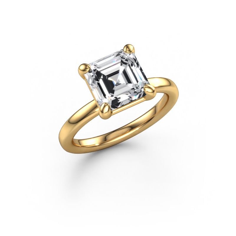 Engagement ring Simone ASC 1 585 gold lab grown diamond 3.00 crt