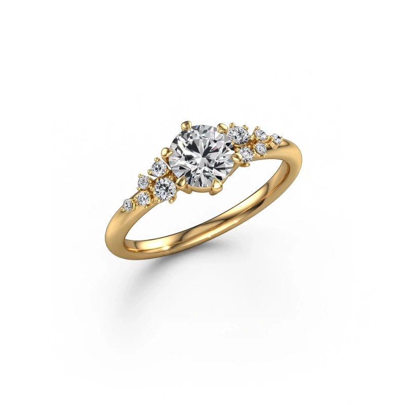 Engagement ring Royce RND 585 gold lab grown diamond 0.70 crt