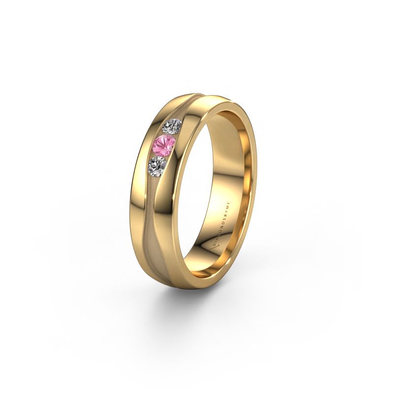 Alliance WH0172L25A 585 or jaune saphir rose ±5 x 1,7 mm