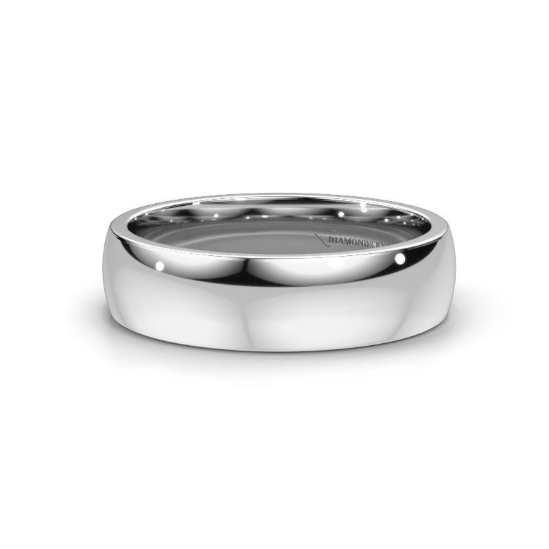Image of Wedding ring WH0100M26BP<br/>950 platinum ±6x2 mm