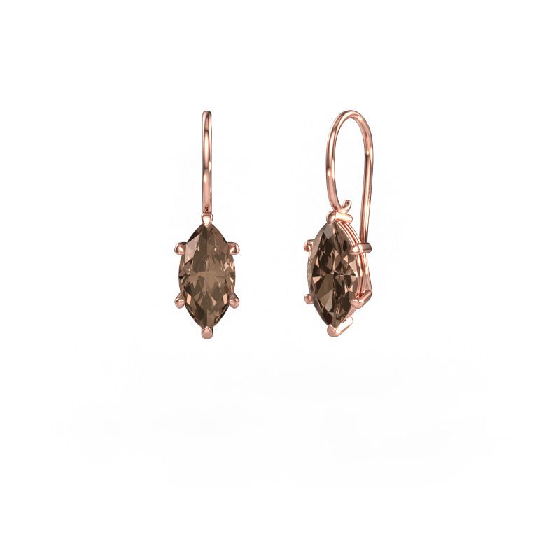 Ohrhänger Cleo MRQ 585 Roségold Braun Diamant 1.50 crt