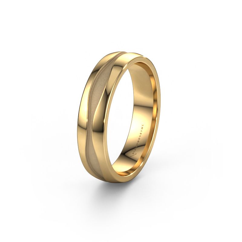 Wedding ring WH0172M25A 585 gold ±5x1.7 mm