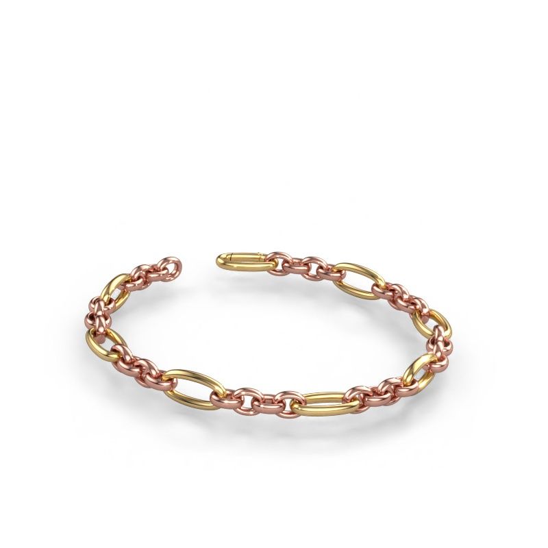 Lien bracelet Valentine 8.5mm 585 or jaune
