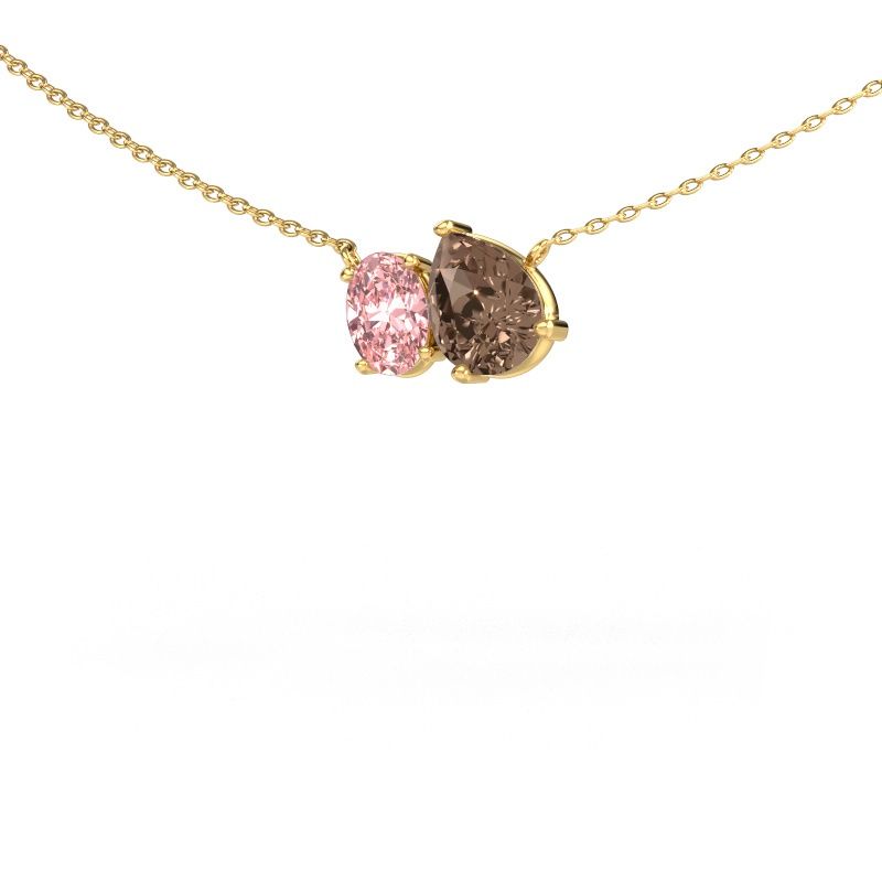 Anheng Toi et Moi PER OVL 585 gull brun diamant 1.00 crt