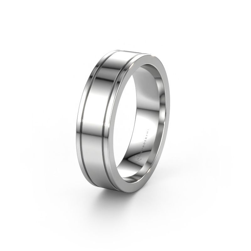 Ehering WH0600M16BP 585 Weißgold ±6x2 mm