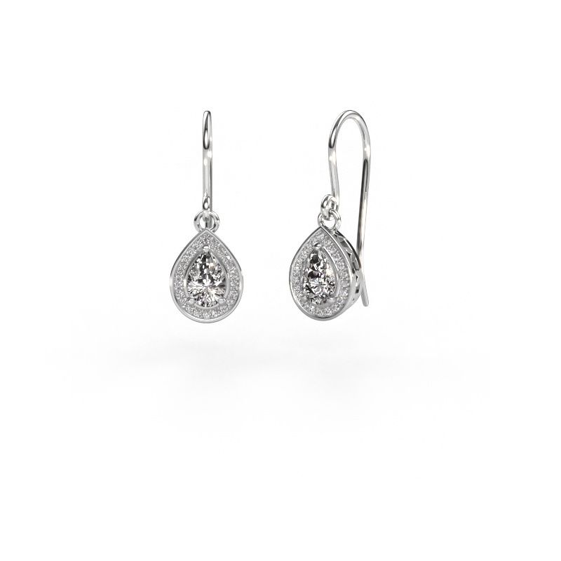 Ohrhänger Beverlee 1 950 Platin Diamant 3.15 crt