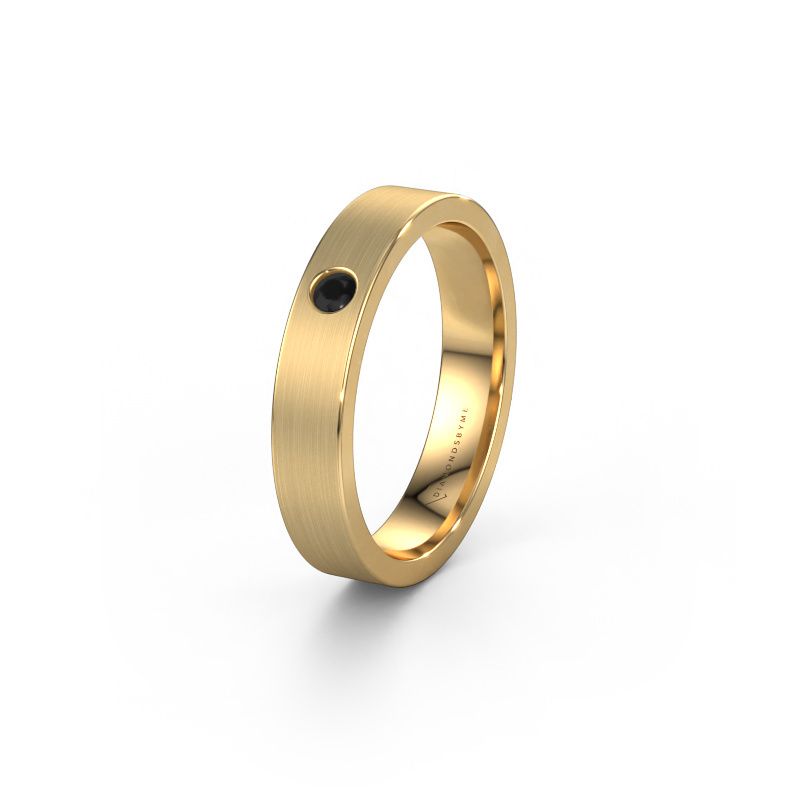 Ehering WH0101L14AM 585 Gold Schwarz Diamant ±4x1.7 mm