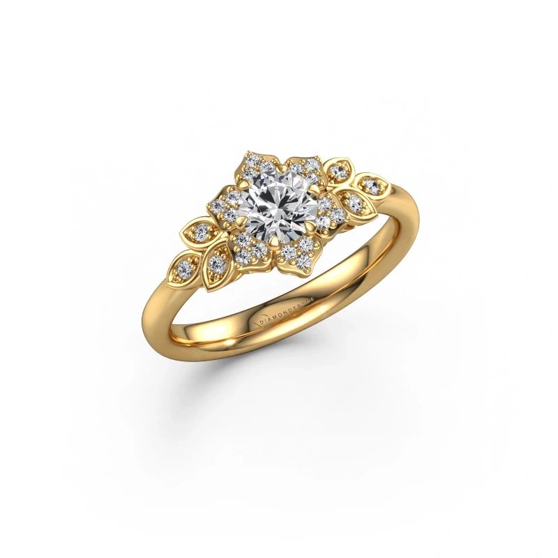 Verlovingsring Tatjana 585 goud lab-grown diamant 0.635 crt