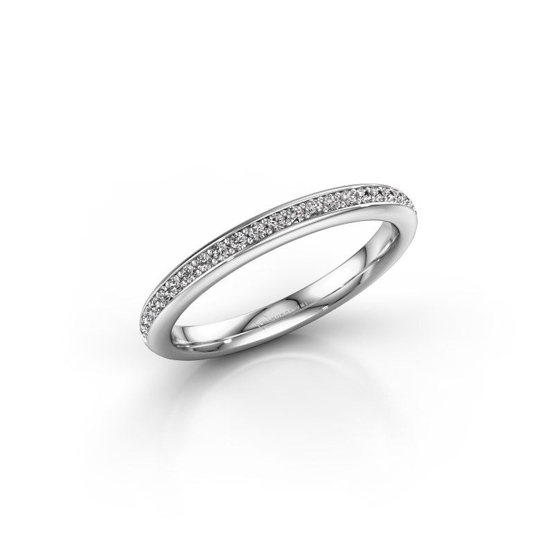Afbeelding van Aanschuifring SRH0266B20H4<br/>950 platina<br/>Diamant 0.173 crt