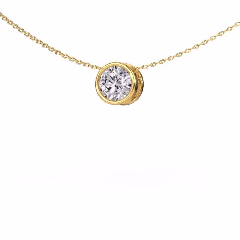 Pendant Lavon RND 585 gold lab-grown diamond 1.00 crt
