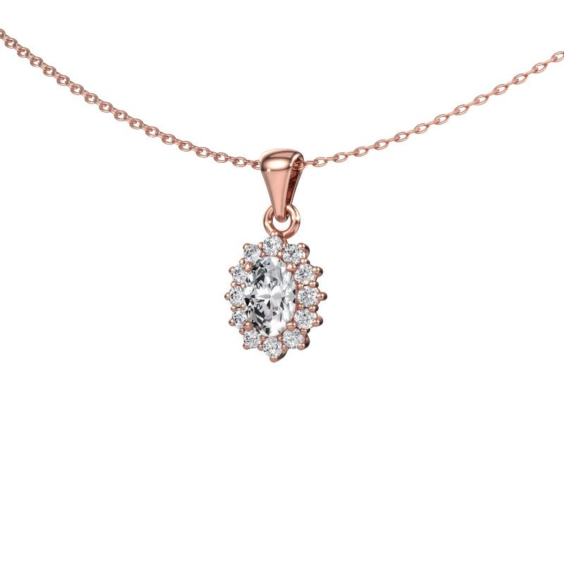 Pendant Margien 585 rose gold diamond 0.60 crt