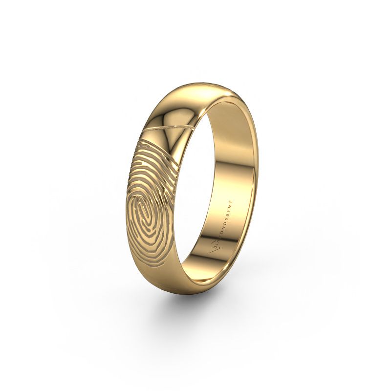 Wedding ring WMH0419M355AP 585 gold ±0.20x0.07 in