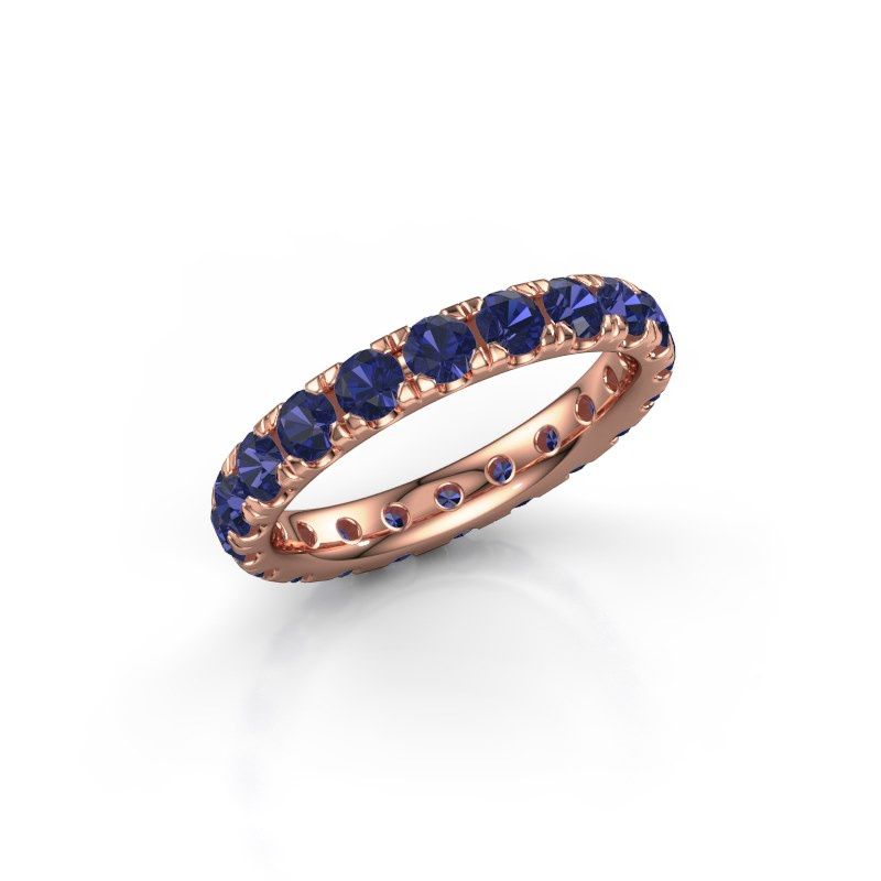 Image of Stackable Ring Jackie 3.0<br/>585 rose gold<br/>Sapphire 3 mm