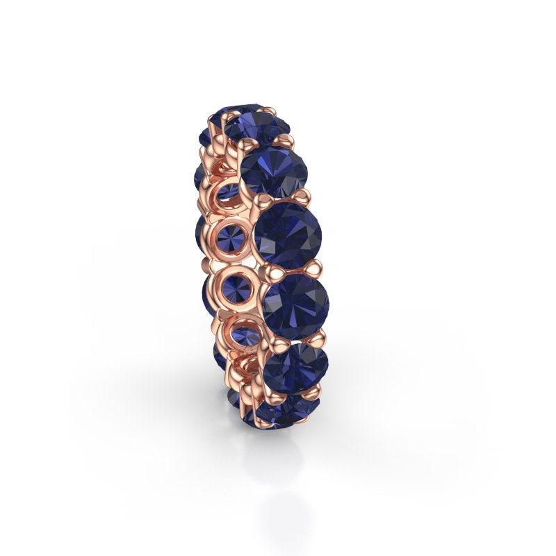 Bild von Ring heddy rnd 4.7<br/>585 Roségold<br/>Saphir 4.7 mm