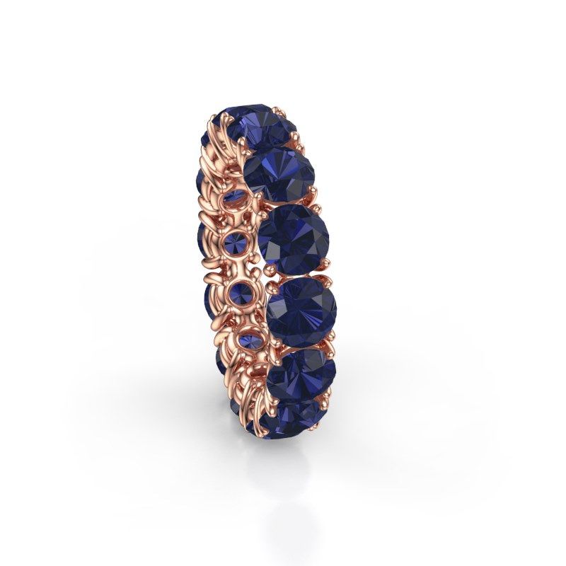 Bild von Ring vivienne 5.0<br/>585 Roségold<br/>Saphir 5 mm