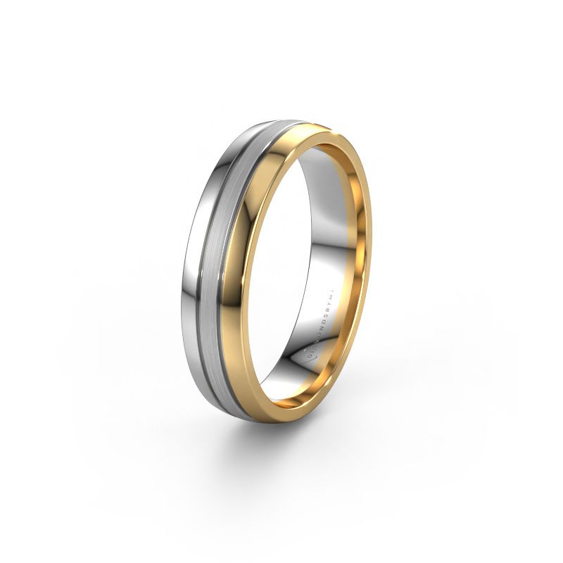 Trauring WH0400M25APM 585 Weißgold ±5x1.7 mm