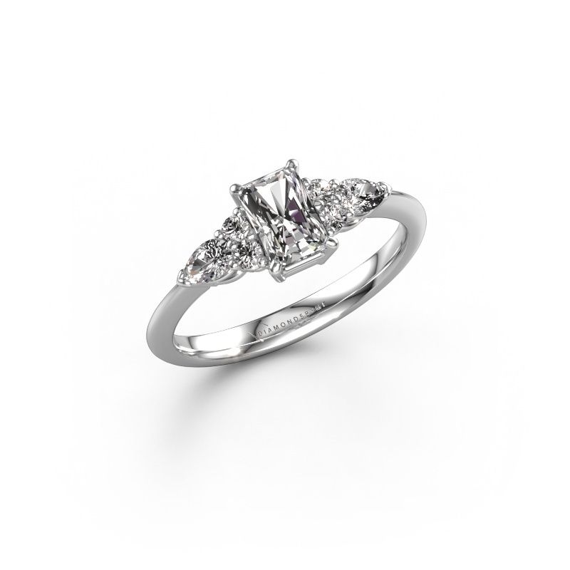 Bague de fiançailles Melani RAD 950 platine diamant 2.29 crt