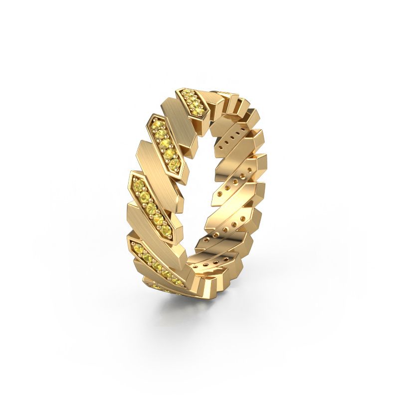 Bague de mariage WH2036L 585 or jaune saphir jaune ±7x2.2 mm