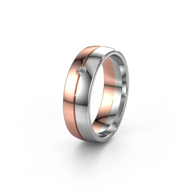 Alliance WH0201L26AP 585 or rose diamant ±6 x 1,7 mm