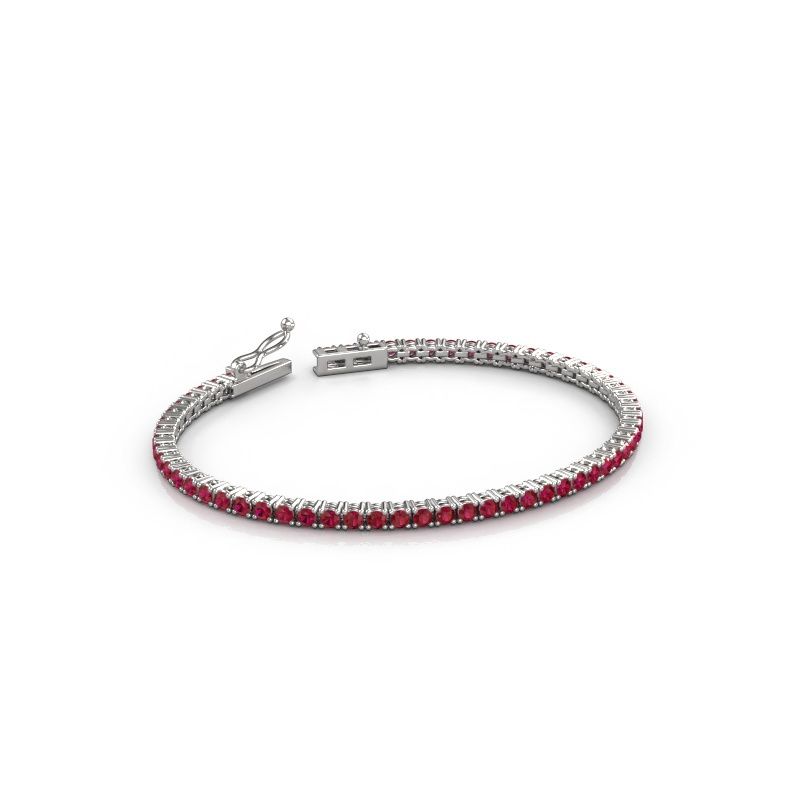 Tennisarmband Shirley 2.4 585 Weißgold 2.4 mm
