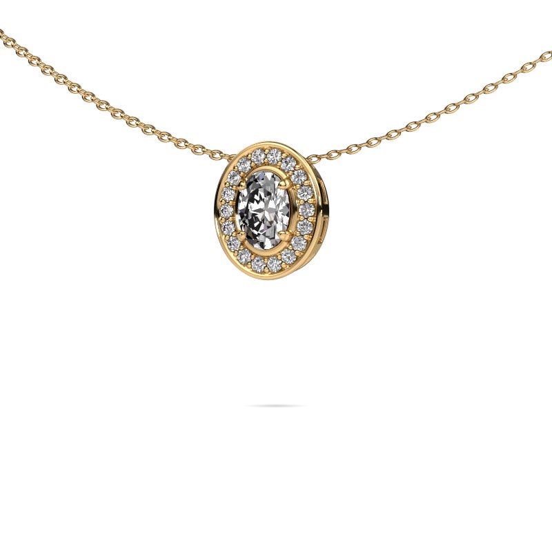 Necklace Madelon 585 gold lab-grown diamond 0.58 crt